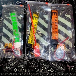 Off-white lanyard